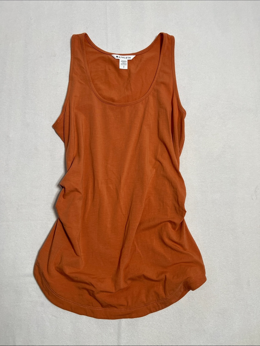 Athleta Women's Tank Top - Rust Orange